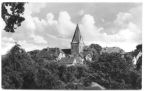 Blick vom Grünen Steig zur Kirche - 1962