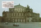 Maximumkarte "Eröffnung der Semperoper in Dresden" - 1985