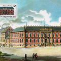 Maximumkarte "Historische Postgebäude" mit Postamt Freiberg - 1986