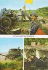 Panzerabwehrgeschütze beim Gefechtsschießen, Auf dem Marsch, Entfernungsmesser - 1977