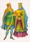 Mode der feudalen Gesellschaft im 10.Jahrhundert zu Beginn der Romanik - 1971