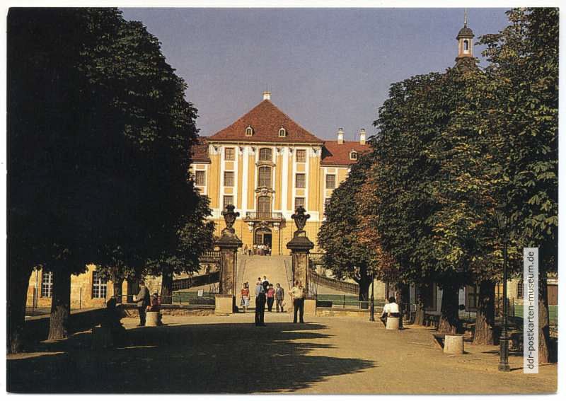Schloß Moritzburg, Auffahrt - 1987