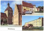 Frauenkirche und Rathaus, Ernst-Thälmann-Straße, Oberschule "Wilhelm Pieck" - 1978