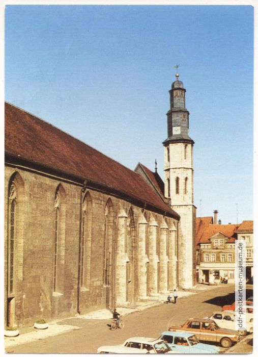 Kirche Allerheiligen (Gedenkstätte "Deutscher Bauernkrieg") am Kornmarkt - 1989