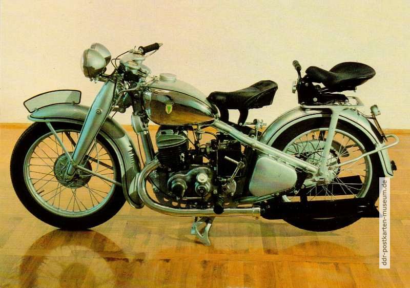 Motorradmuseum Augustusburg, "DKW SB 500 Luxus" - 1984