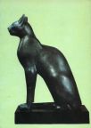 Ägyptisches Museum - Sarg einer Katze um 600 v.u.Z., Bronze - 1979