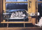 Zeesenboot in 3-Liter-Flasche von Rudi Ehlert (Privatbesitz) - 1989