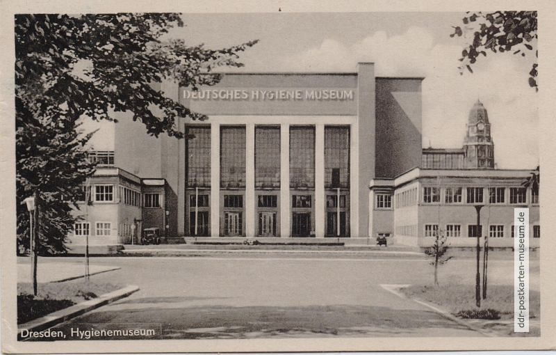 Hygienemuseum Dresden, 1955