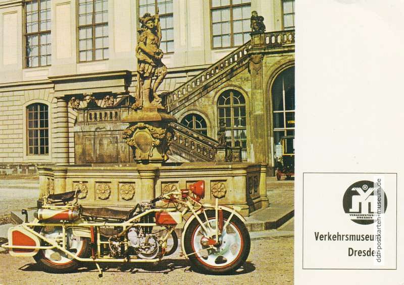 Motorrad "Böhmerland" für drei Personen (1927) - 1987