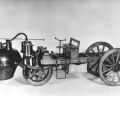 Dampfwagen von Joseph Cugnot, 1769 erstes dampfdruckbetriebenes Straßenfahrzeug - 1969