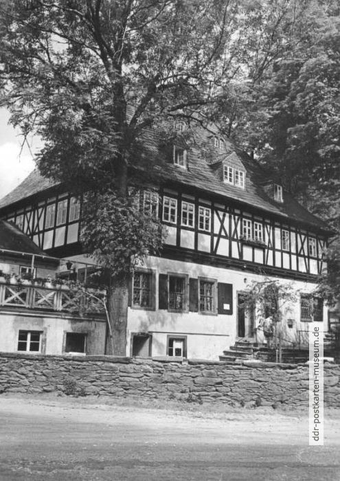 Herrenhaus vom "Frohnauer Hammer" - 1983