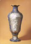 Porzellan-Museum, Vase mit Amoretten im Dekor Pate-sure-Pate-Malerei - 1986