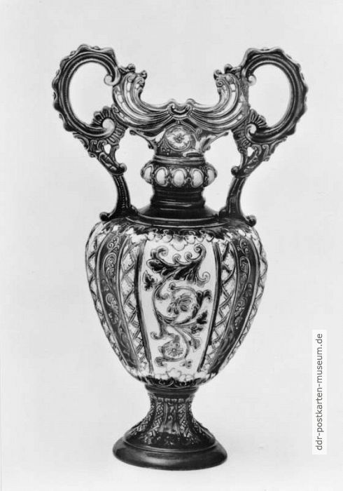 Vase um 1920 im Binnenschiffahrts- und Heimatmuseum Oderberg - 1982