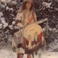 "Schwarzfuß-Indianer" im Winteranzug - 1983