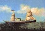 Gemälde eines unbekannten Malers "Dampfer China" - 1986