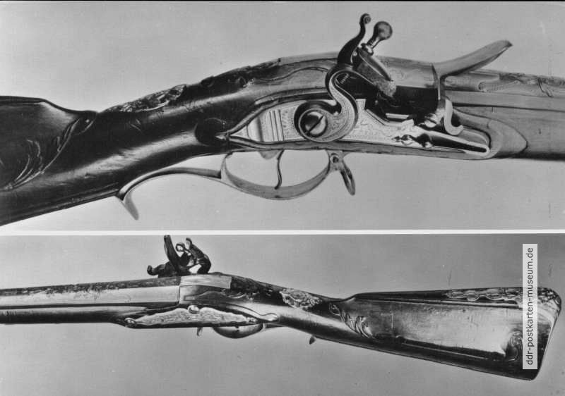 Steinschloß-Vogelflinte von Prion, um 1735 Paris - 1977