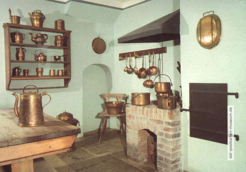 Vogtland-Museum, "Kupferküche" mit Erzeugnissen des 18./19. Jahrhunderts - 1982