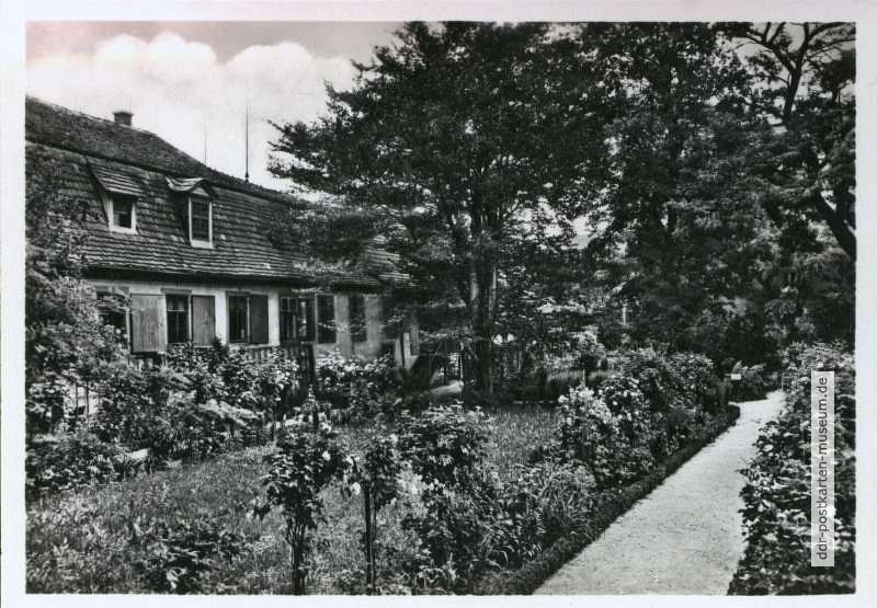 Goethehaus mit Hausgarten - 1951
