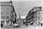 Berliner Straße mit Blick zum Rathaus - 1975 / 1984