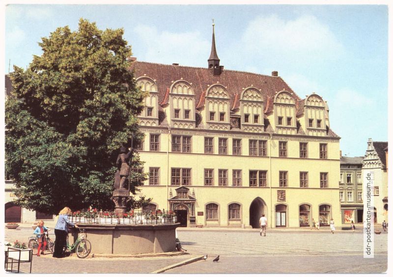 Rathaus am Wilhelm-Pieck-Platz - 1980
