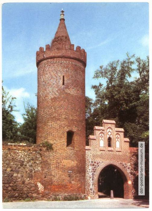 Fangelturm und Stadtmauer - 1982