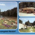 Liegewiese am Birnbaumteich, Gaststätte "Camping-Freund" und Zeltplatz - 1986
