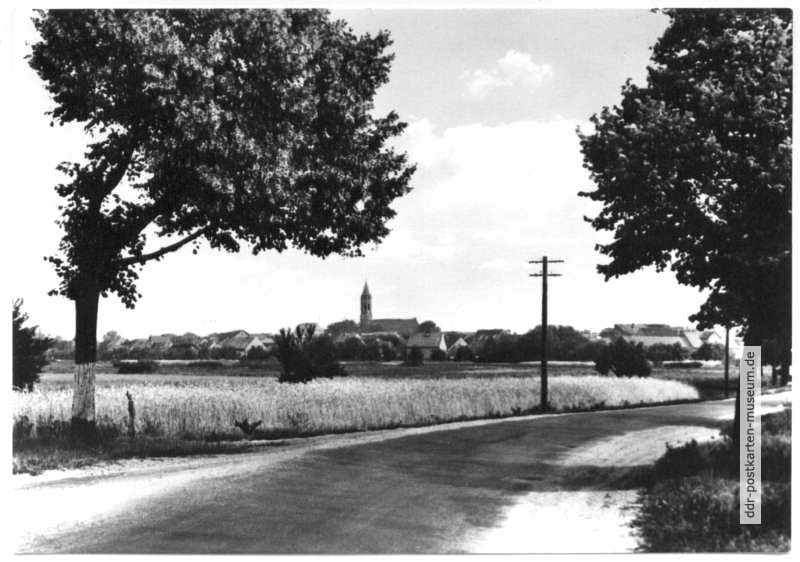 Landstraße nach Niemegk - 1977