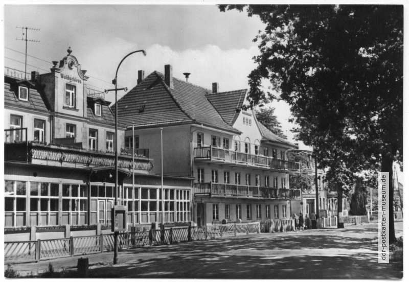 Betriebsakademie des Rat des Bezirkes und Kinderferienheim "Hotel Waldschloß" - 1966