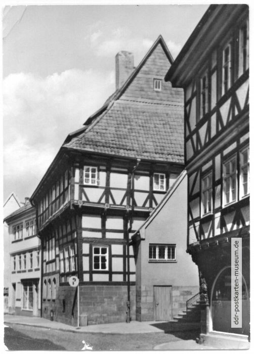 Fachwerkhaus "Flohburg", Barfüßerstraße - 1978