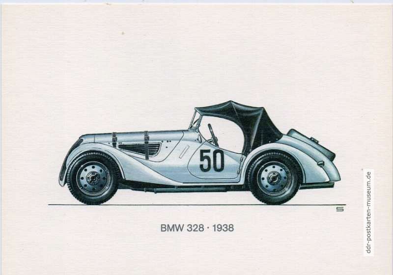 BMW 328 von 1938 aus Eisenach - 1989
