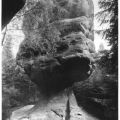 Der Kelchstein im Zittauer Gebirge bei Oybin - 1963 / 1970