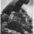 Felsgebilde auf dem Töpferberg im Zittauer Gebirge - 1963