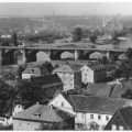 Blick von Pirna-Copitz zur Elbbrücke - 1962