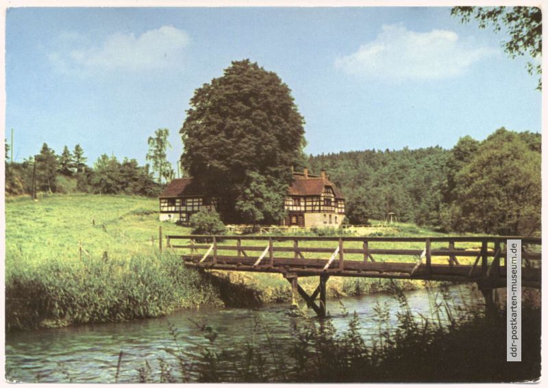 Plauen-reißig - Ferienheim "Lochbauer", Weiße Elster - 1979