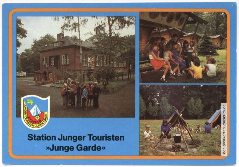 Station Junger Touristen "Junge Garde" in Karl-Marx-Stadt-Küchwald - 1988