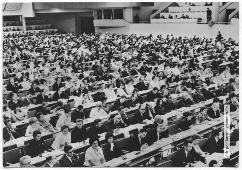 7. FDGB-Kongreß vom 6.-10.5.1968 in Berlin, Werner-Seelenbinder-Halle - 1968