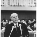 7. FDGB-Kongreß 1968 in Berlin, FDGB-Vorsitzender Herbert Warnke - 1968