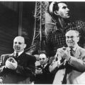 Walter Ulbricht und Otto Grotewohl 1958 auf dem V. Parteitag der SED - 1970