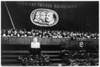 VI. Parteitag der SED 1963 in Berlin, Ehrentribüne mit Politbüro - 1963
