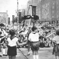 Pionierlaienspielgruppe auf der Langen Straße in Rostock - 1964