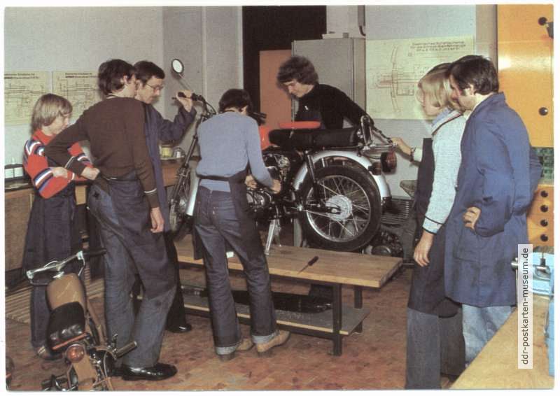 Pionierpalast "Ernst Thälmann", Junge Kraftfahrzeugtechniker - 1980