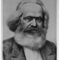 Porträt von Karl Marx - 1950