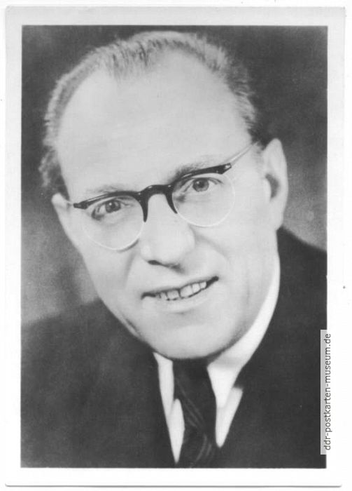 Porträtfoto von Otto Grotewohl - 1952