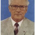 Erich Honecker, Generalsekretär des ZK der SED und Vorsitzender des Staatsrates -1983