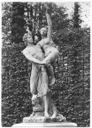 Marmorstatue "Bacchus und Ariadne" im Park Sanssouci - 1962