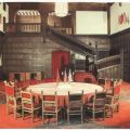 Schloß Cecilienhof, Konferenzsaal für Potsdamer Abkommen - 1989