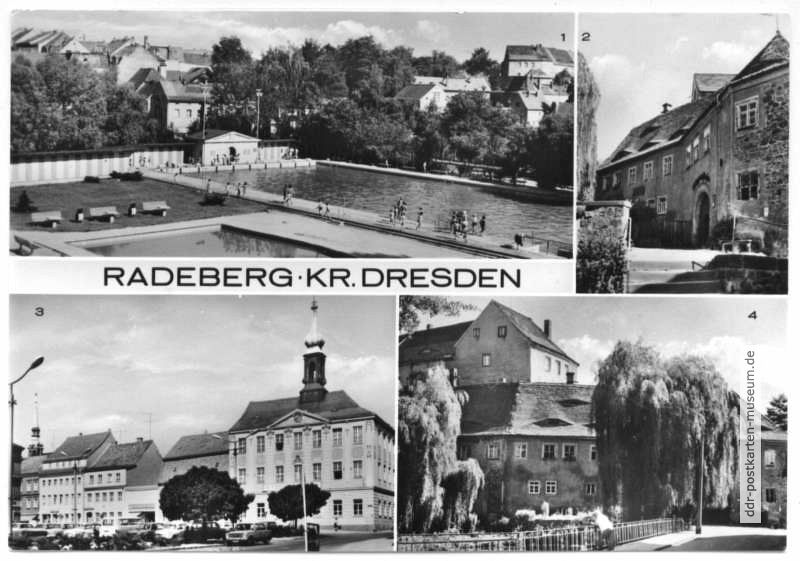 Stadtbad, Schloß Klippenstein, Rathaus - 1977