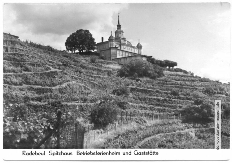 Spitzhaus, Betriebsferienheim und Gaststätte - 1968