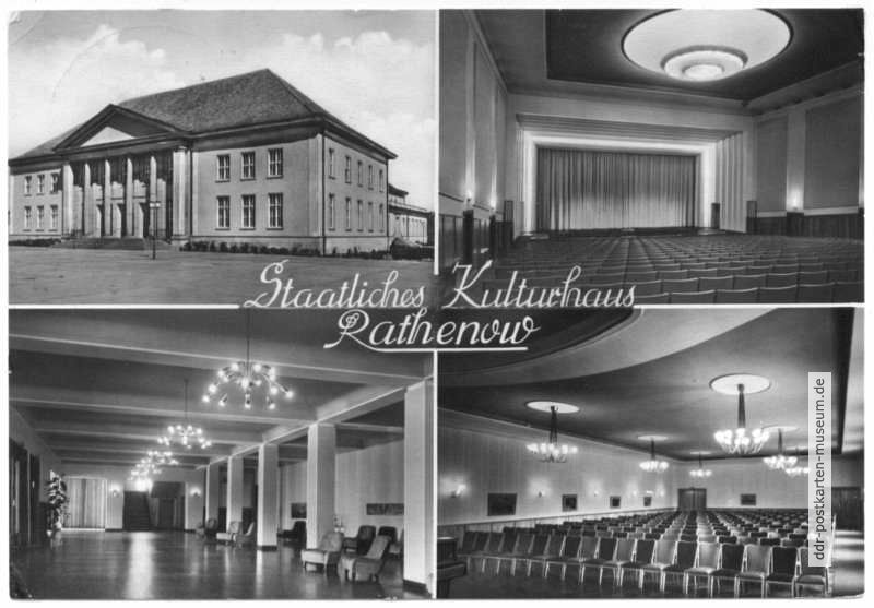 Staatliches Kulturhaus Rathenow - 1961