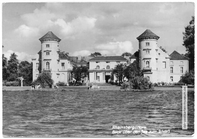 Blick über den See zum Schloß (Sanatorium) - 1968